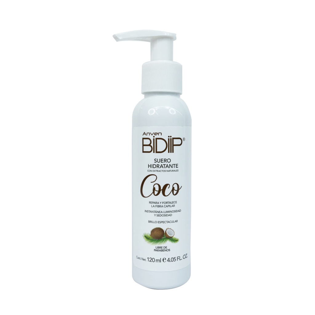 SUERO HIDRATANTE DE COCO BIDIIP 120ML BITR0634 (7506111206346)