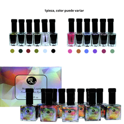 [43-4-229] TINTA DE ALCOHOL PARA UÑAS RJ VARIOS COLORES