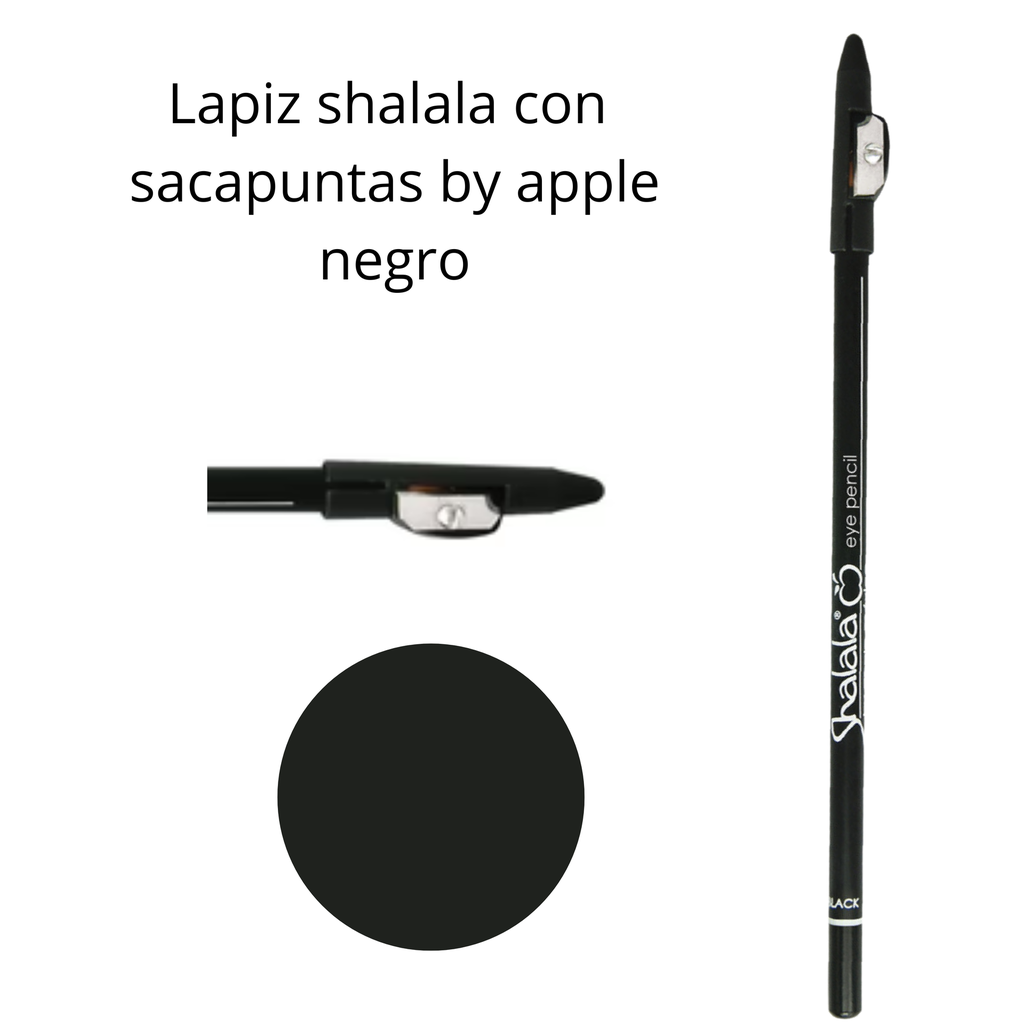 LAPIZ SHALALA CON SACAPUNTA NEGRO