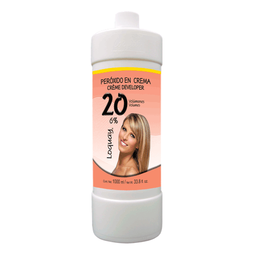 PEROXIDO EN CREMA LQ 20VOL 1000ML