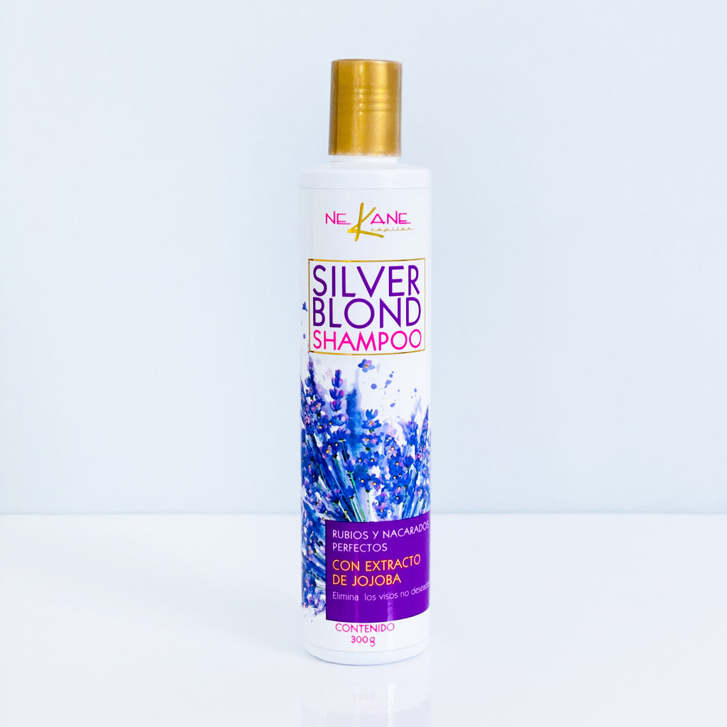 SHAMPOO MATIZADOR SILVER BLOND NEKANE 300ML (7502260490087) NK101015