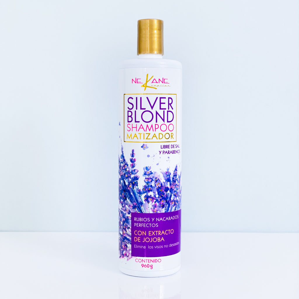SHAMPOO MATIZADOR SILVER NEKANE 960ML NK101016 (7502260490308)