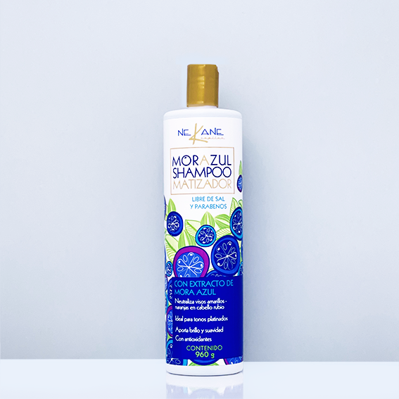 SHAMPOO MORA AZUL LIBRE DE SAL NEKANE 960ML