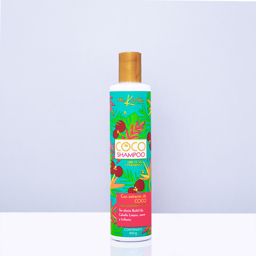 SHAMPOO DE COCO LIBRE DE SAL Y PARABENOS NEKANE 300G (0659525853150)