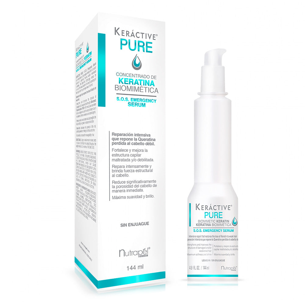 TRATAMIENTO KERACTIVE PURE KERATINA BIOMETICA 144ML KPR