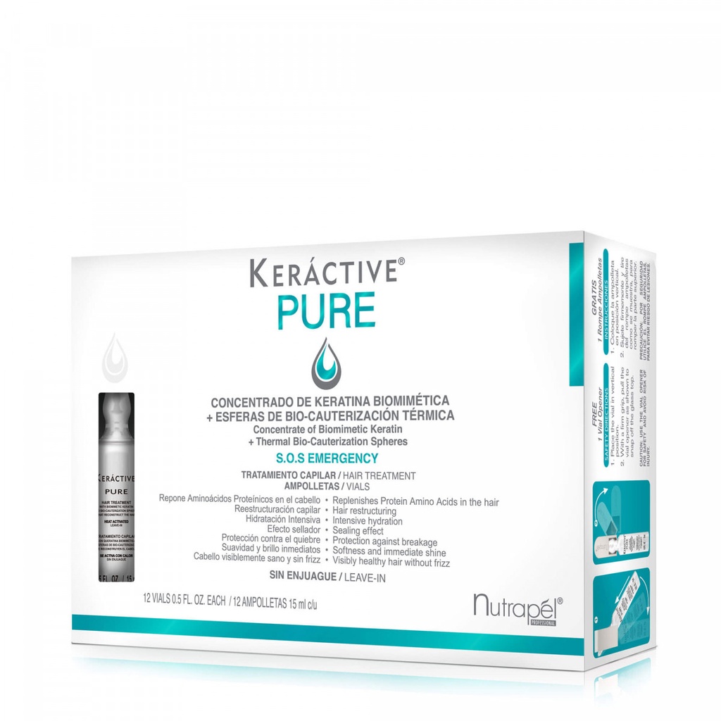 AMPOLLETA KERACTIVE PURE HAIR CARE CA.PR