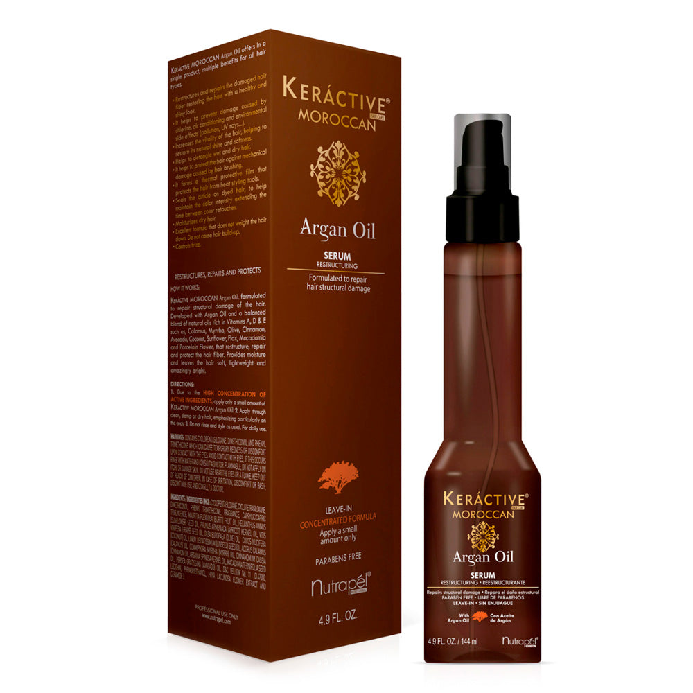 KERACTIVE MOROCCAN ARGAN OIL 144ML MKO