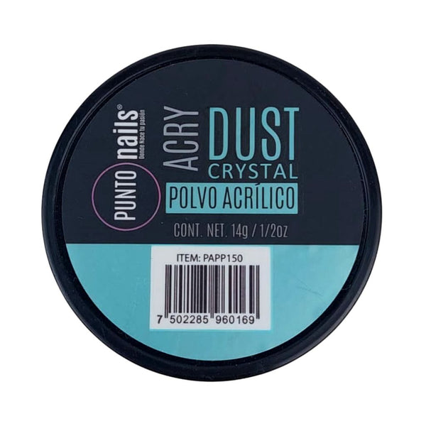 POLVO ACRILICO PUNTO NAILS CRYSTAL 1/2 OZ PNPC14