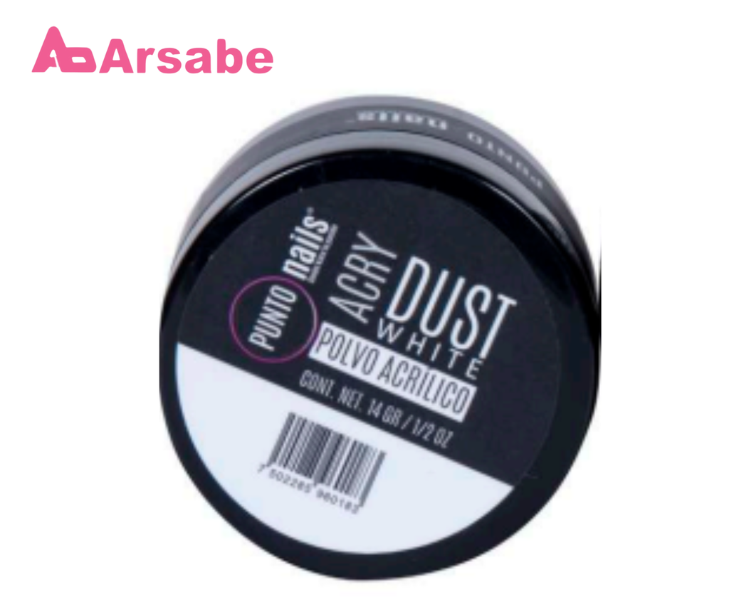 DUST POLVO ACRILICO WHITE 14 GR 1/2 OZ