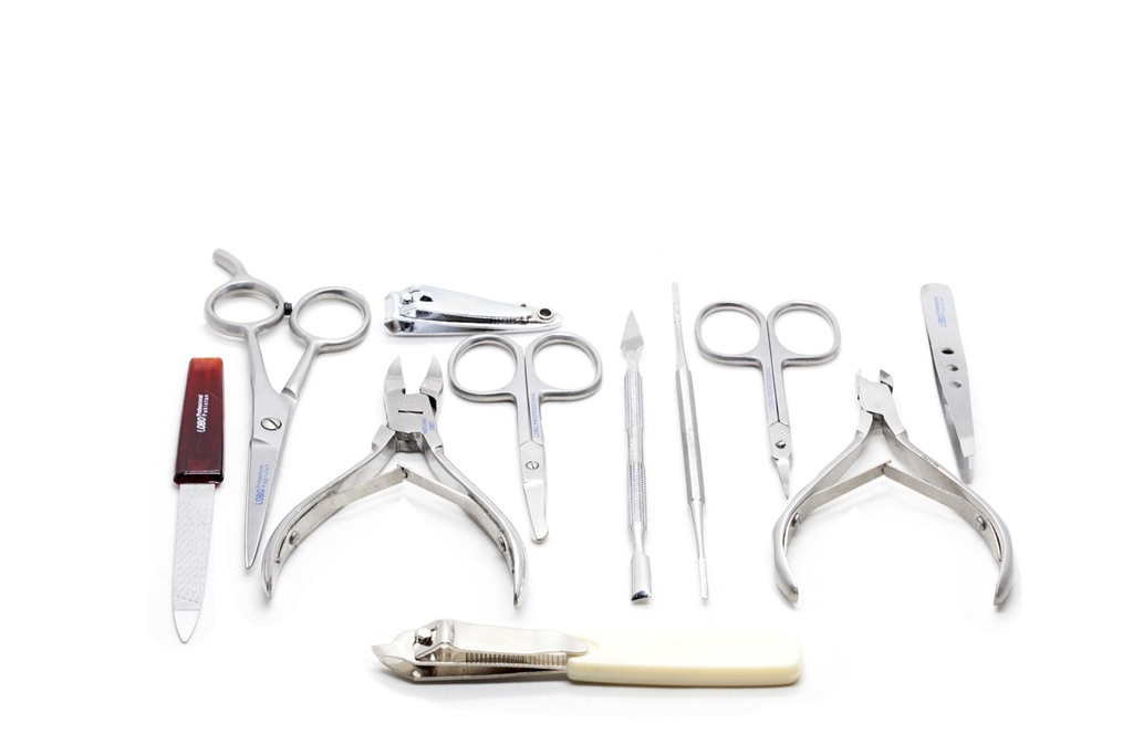 ESTUCHE C/12 PZ MAN/PED 12 PZ LOBO 1148-11