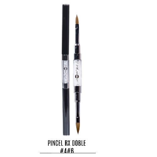 PINCEL DOBLE PUNTO NAILS #6 PNPRX6