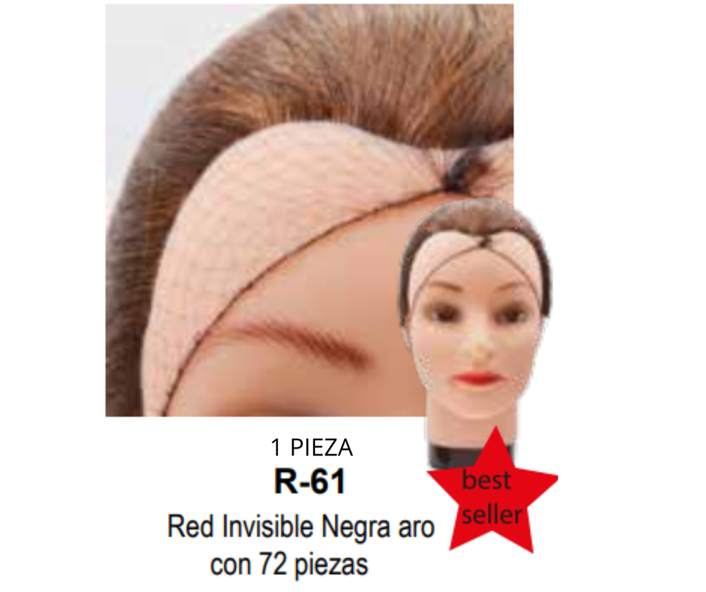 1 PZ RED PARA CABELLO DELGADA GLOBUS R-61 (72p)