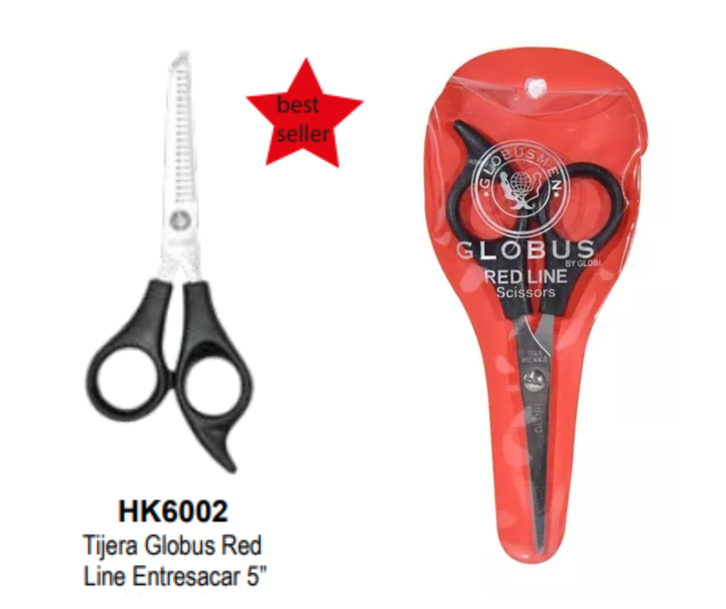 TIJERA GLOBUS 5&quot; ENTRESACAR HK6002