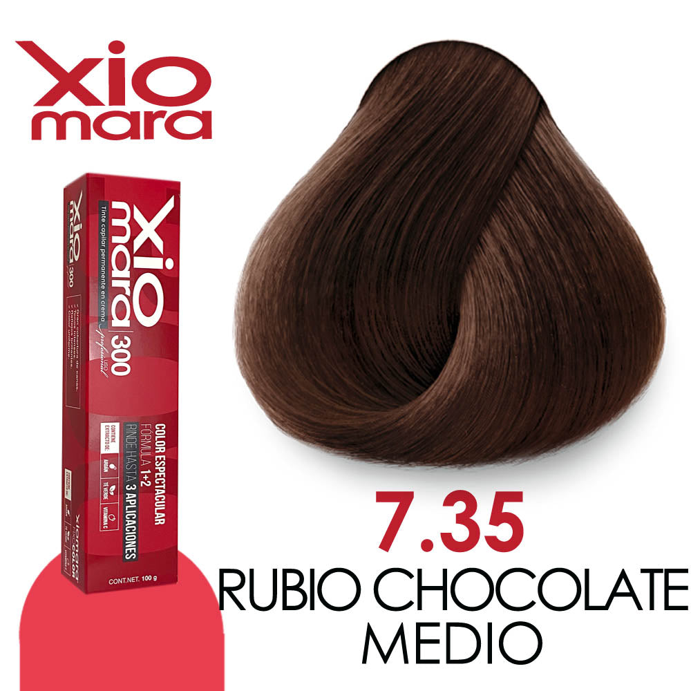 TINTE XIOMARA 7.35 Rubio medio chocolate