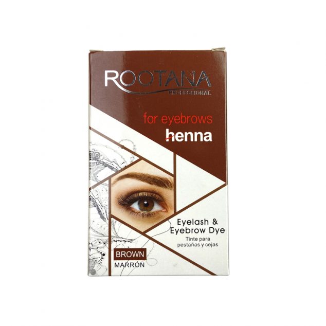 HENNA PARA CEJAS CAFE ROOTANA