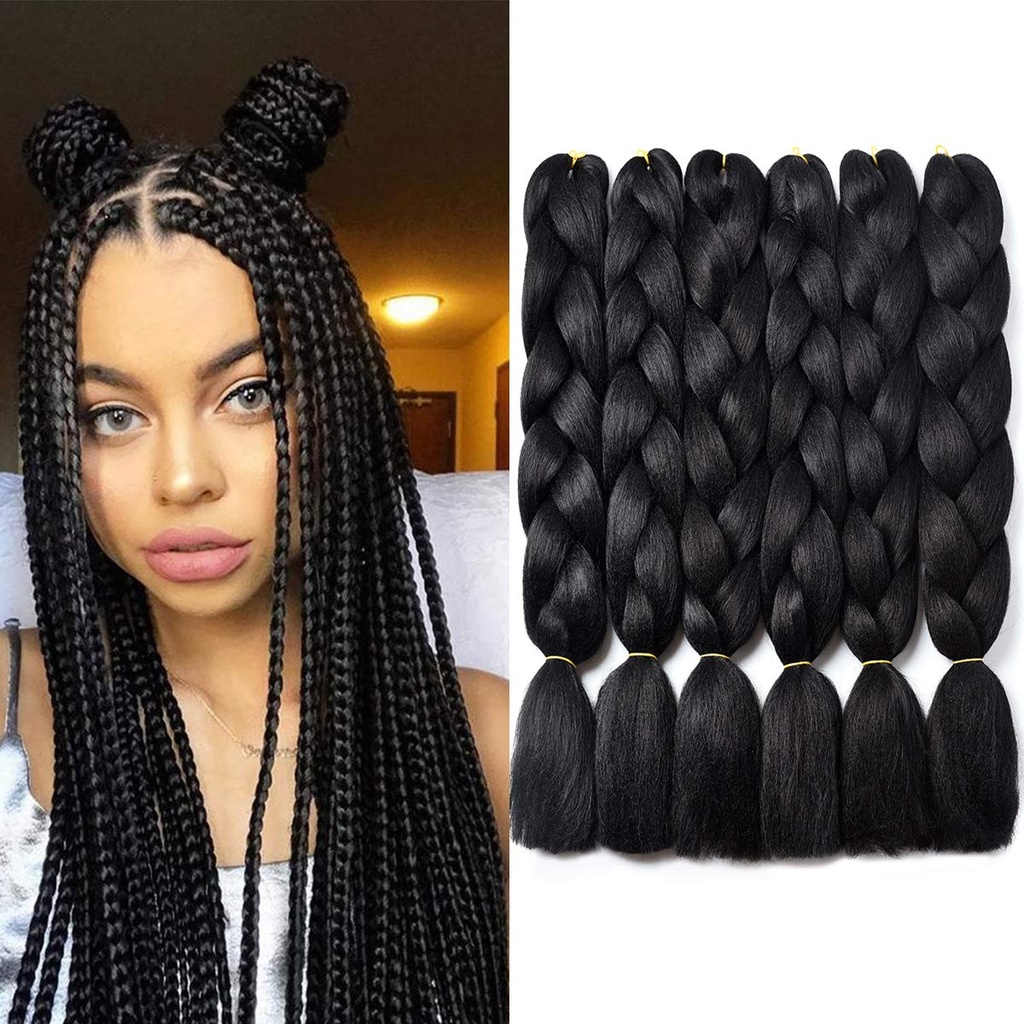 TRENZA KANEKALON NEGRA