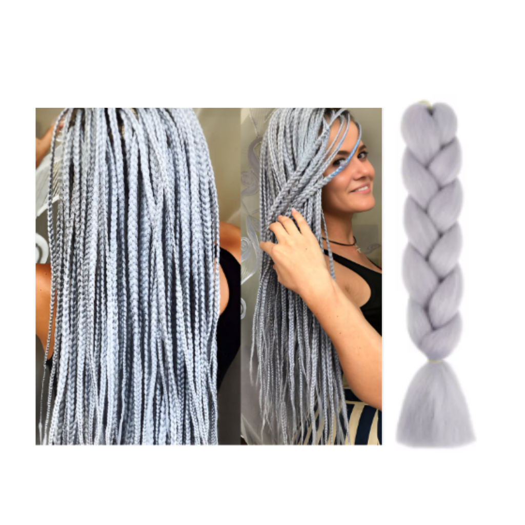 TRENZA KANEKALON PLATA