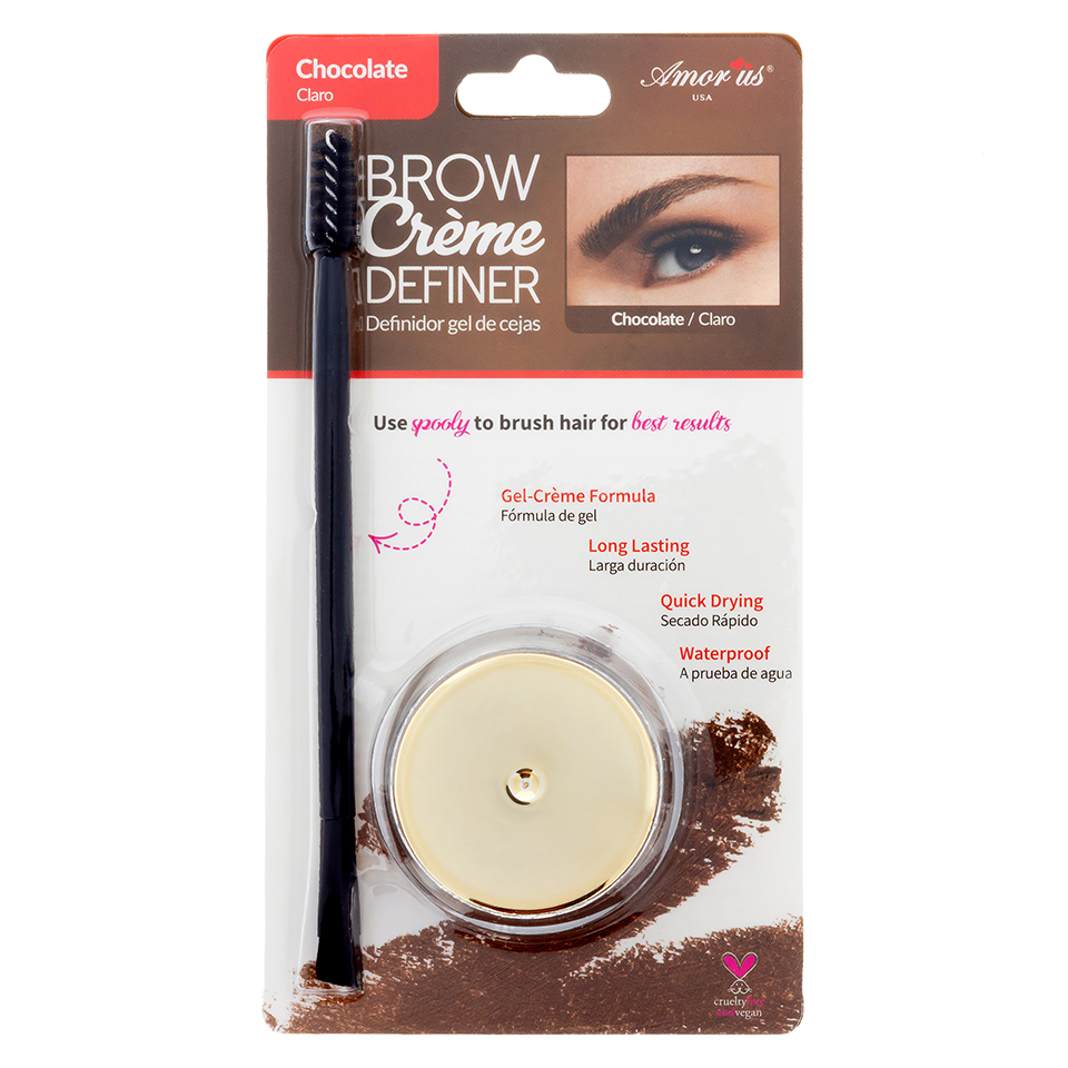 GEL PARA CEJAS AMOR US CHOCOLATE /CLARO