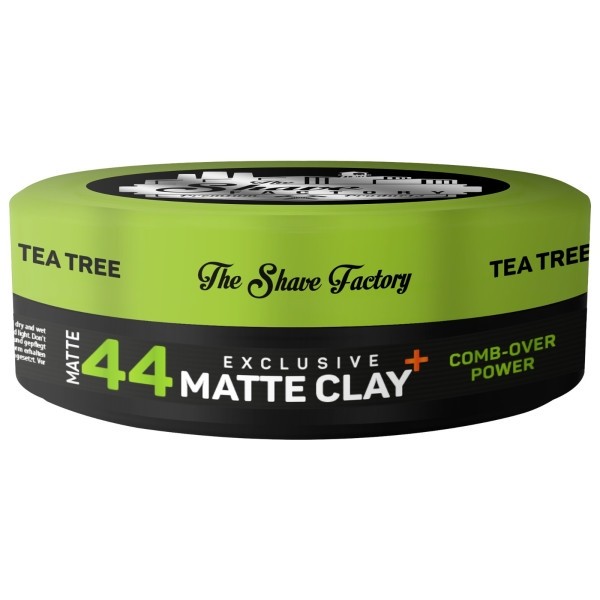 POMADA SHAVE FACTORY MATTE CLAY TEA TREE #44 150ML TSFEM44