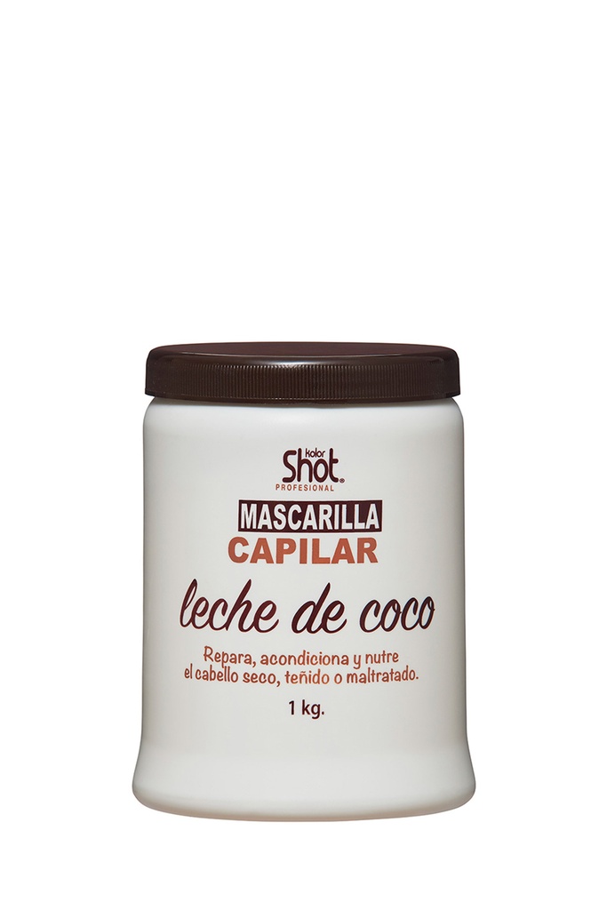 MASCARILLA CAPILAR  KOLOR SHOT LECHE DE COCO 1KG