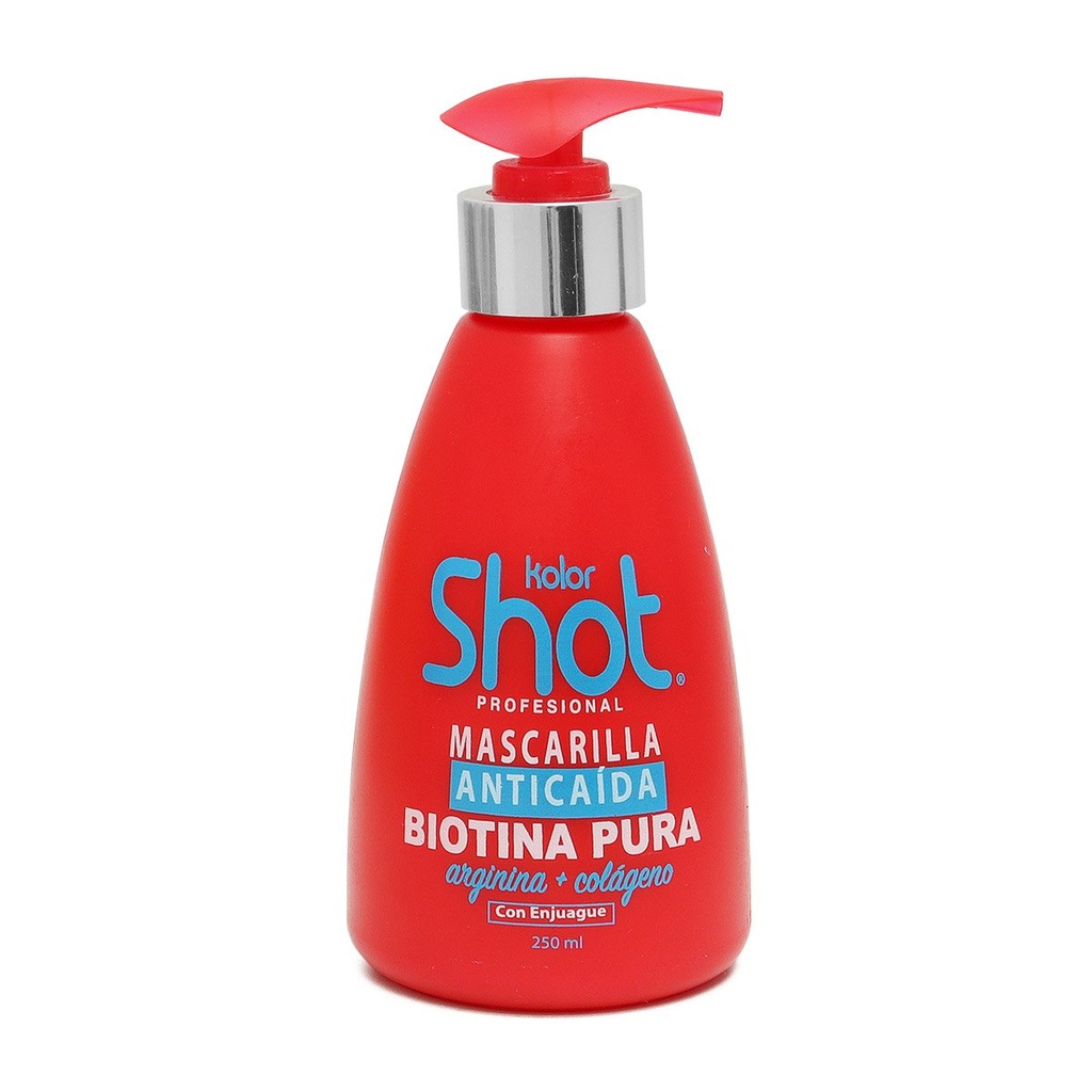 MASCARILLA SHOT ANTICAIDA BIOTINA PURA