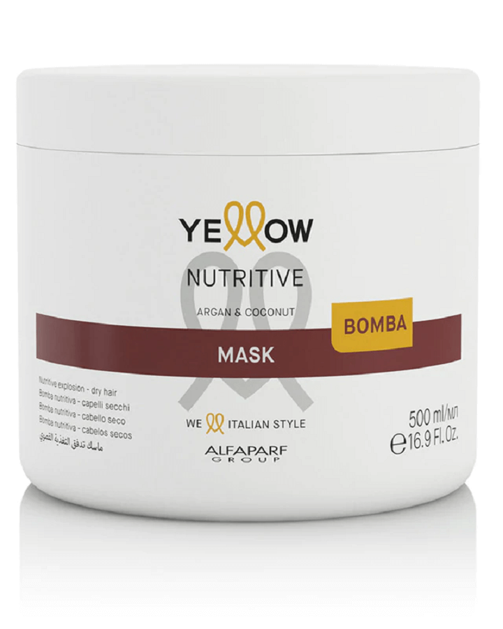 YELLOW NUTRITIVE MASK 500ML (8022297154800)