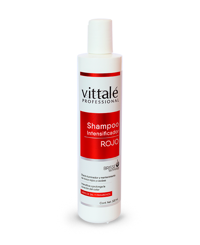 SHAMPOO INTENSIFICADOR ROJO 320 ML VITTALE (5212)