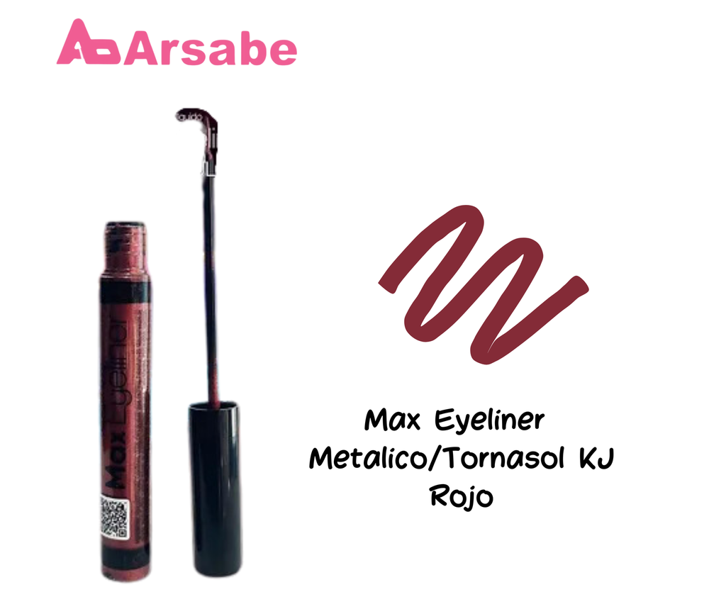 DELINEADOR LIQUIDO MAX EYELINER OJO METALICO