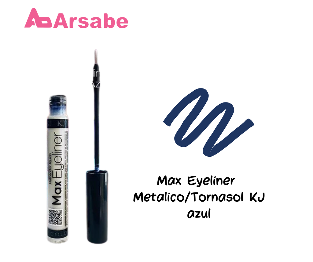 DELINEADOR LIQUIDO MAX EYELINER TORNASOL AZUL