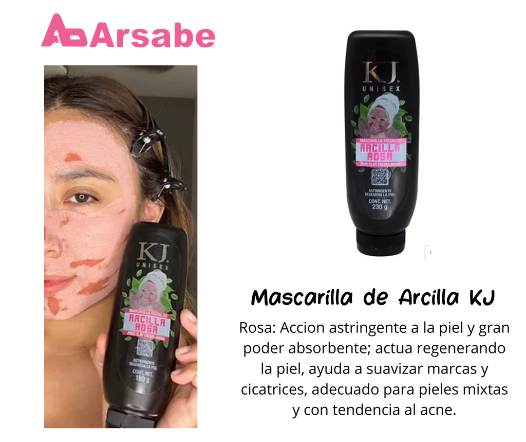 BATH ESSENTIALS KJ EXFOLIANTES ARCILLA ROSA