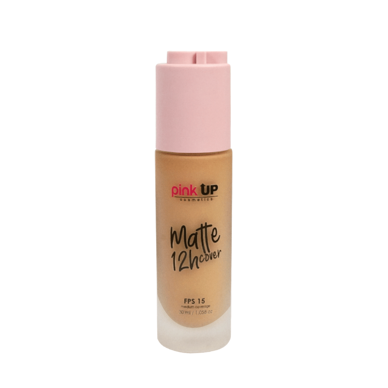 MAQUILLAJE LIQUIDO MATE TAN 600 MATTE 12 HRS.PINK UP, PZ PKMHR600