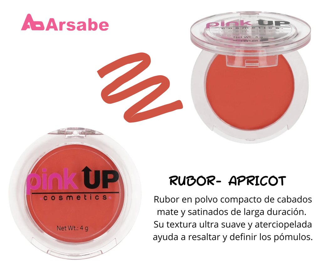 RUBOR INDIVIDUAL 05 APRICOT PINK UP PKR05