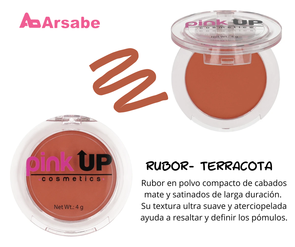 RUBOR INDIVIDUAL 06 TERRACOTA, PINK UP, PZ PKR06