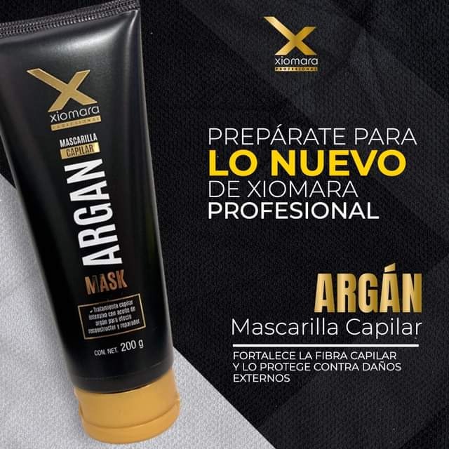 MASCARILLA CAPILAR ARGAN 200GR XIOMARA