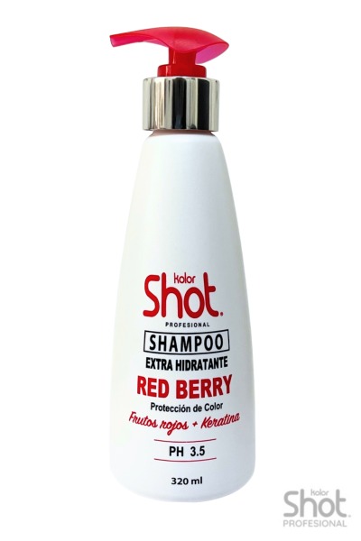 SHAMPOO RED BERRY (GRANADA)320ML KOLOR SHOT