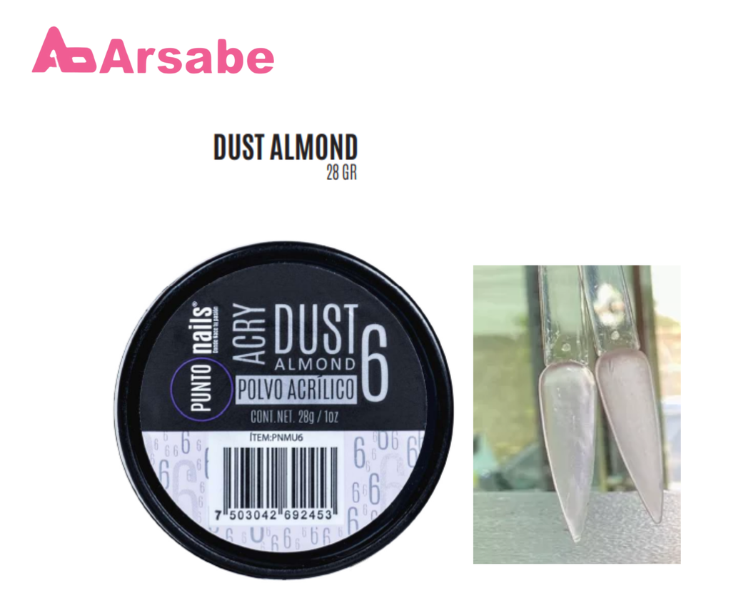 DUST ALMOND MAKE UP 6 1OZ