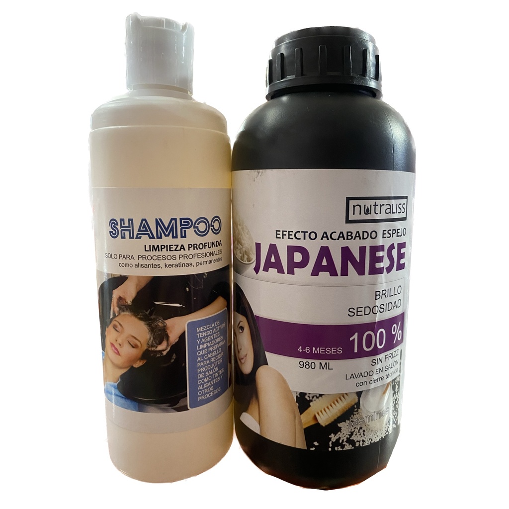 KIT KERATINA NUTRALISS JAPONESA 1L / SHAMPOO CLF 500ML