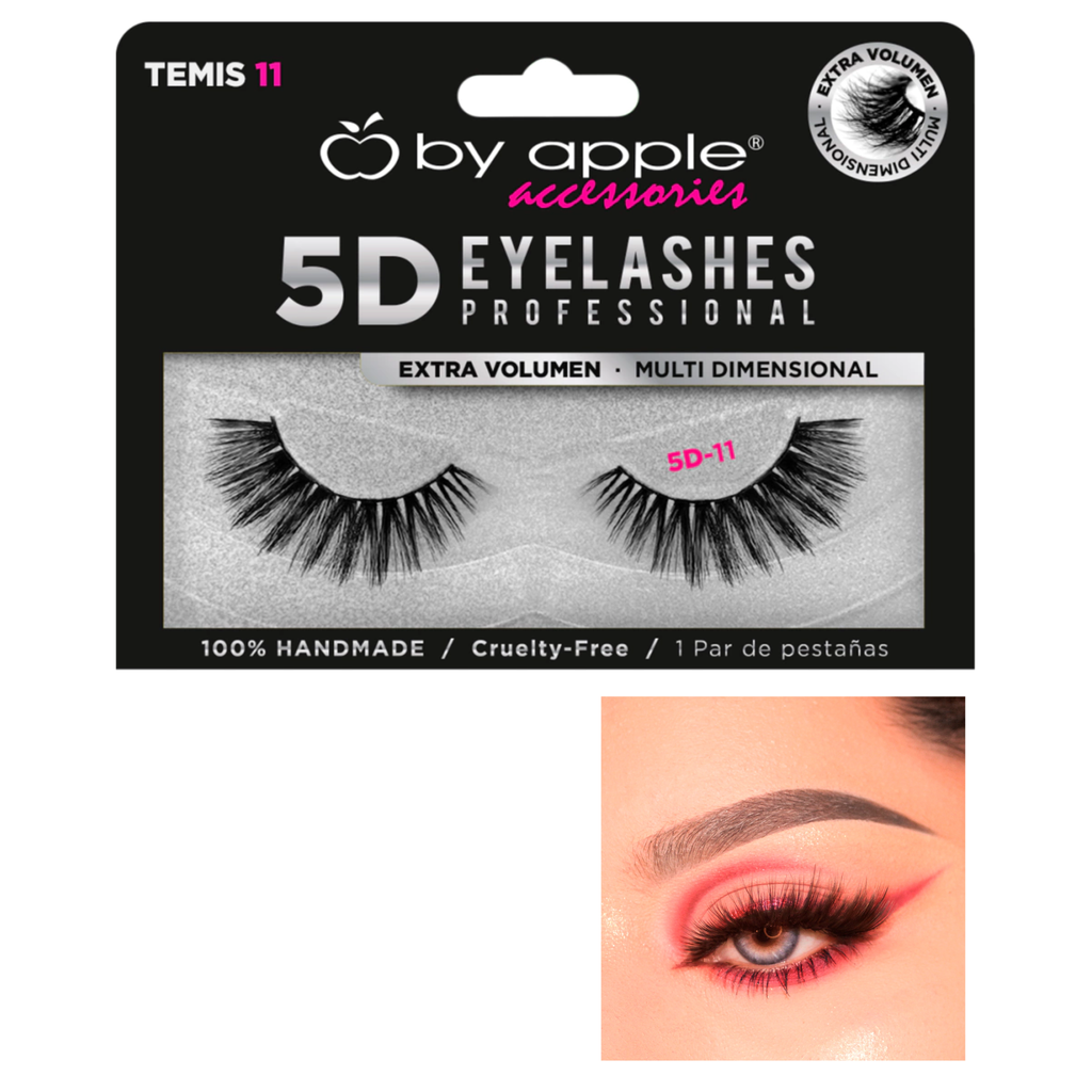 Pestaña postiza profesional 5D by apple # 11 Temis