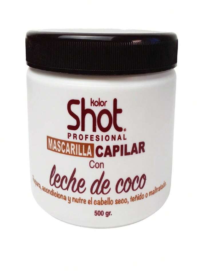 MASCARILLA CAPILAR KOLOR SHOT LECHE DE COCO 500GR