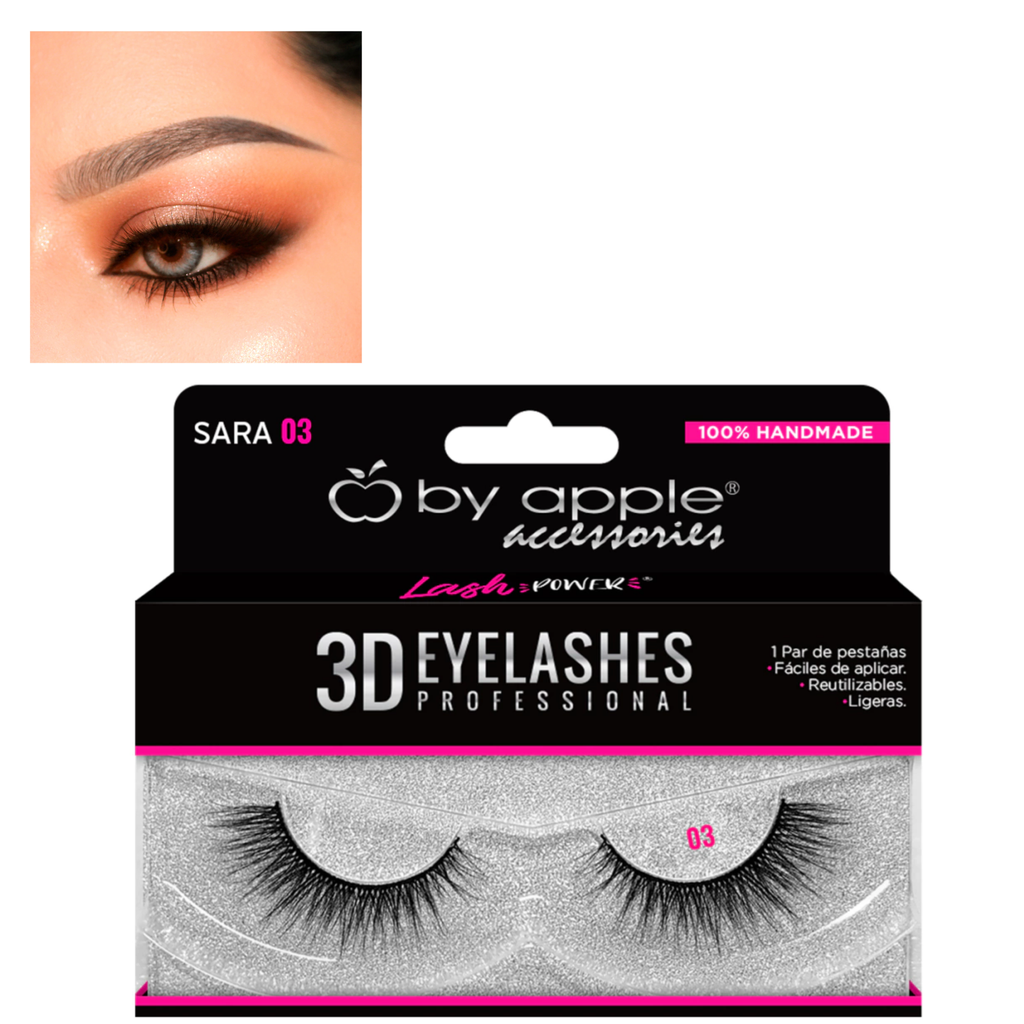 PESTAÑA 3D BY APPLE #03 SARA