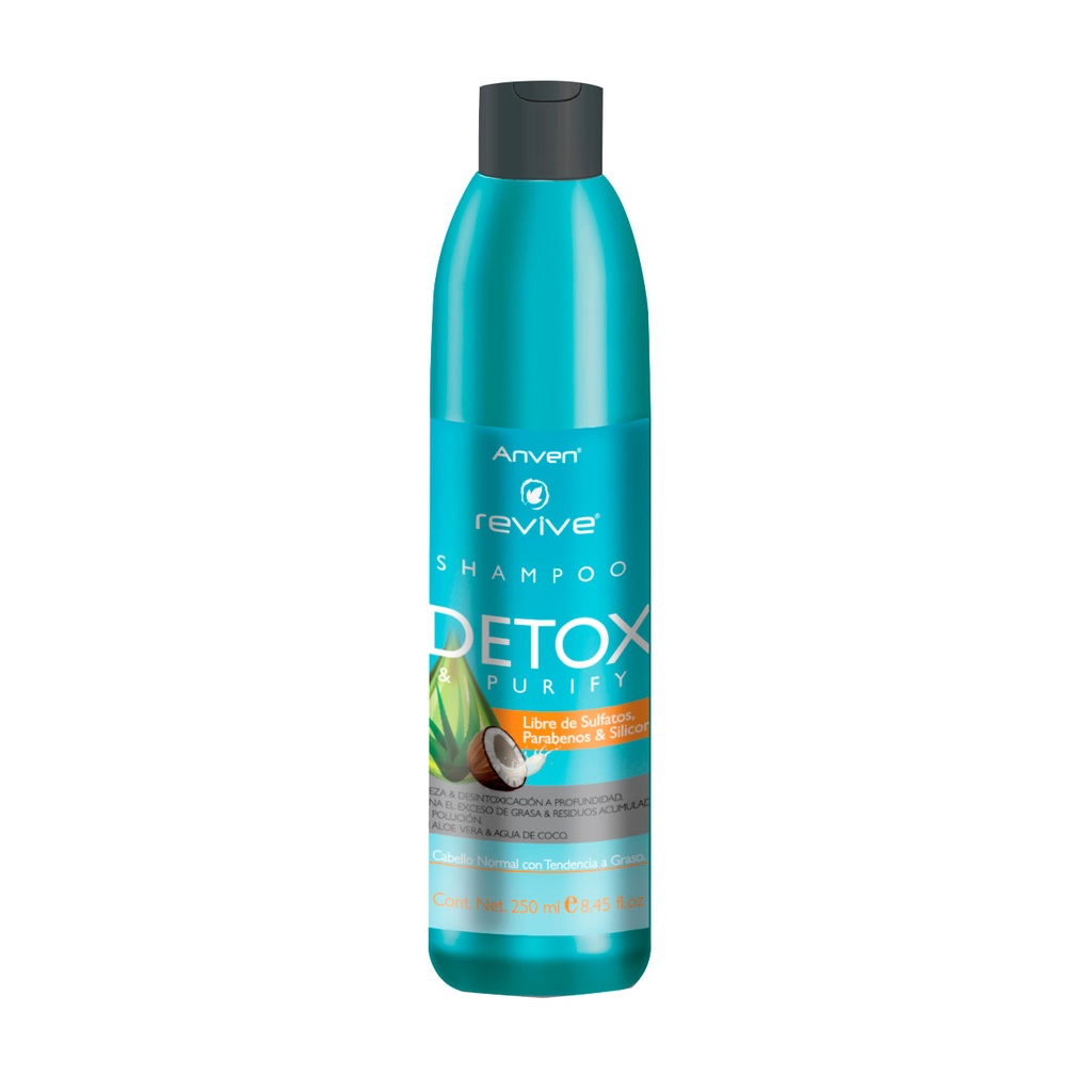 REVIVE SHAMPOO DETOX &amp; PURIFY LIBRE DE SULFATO 250ML