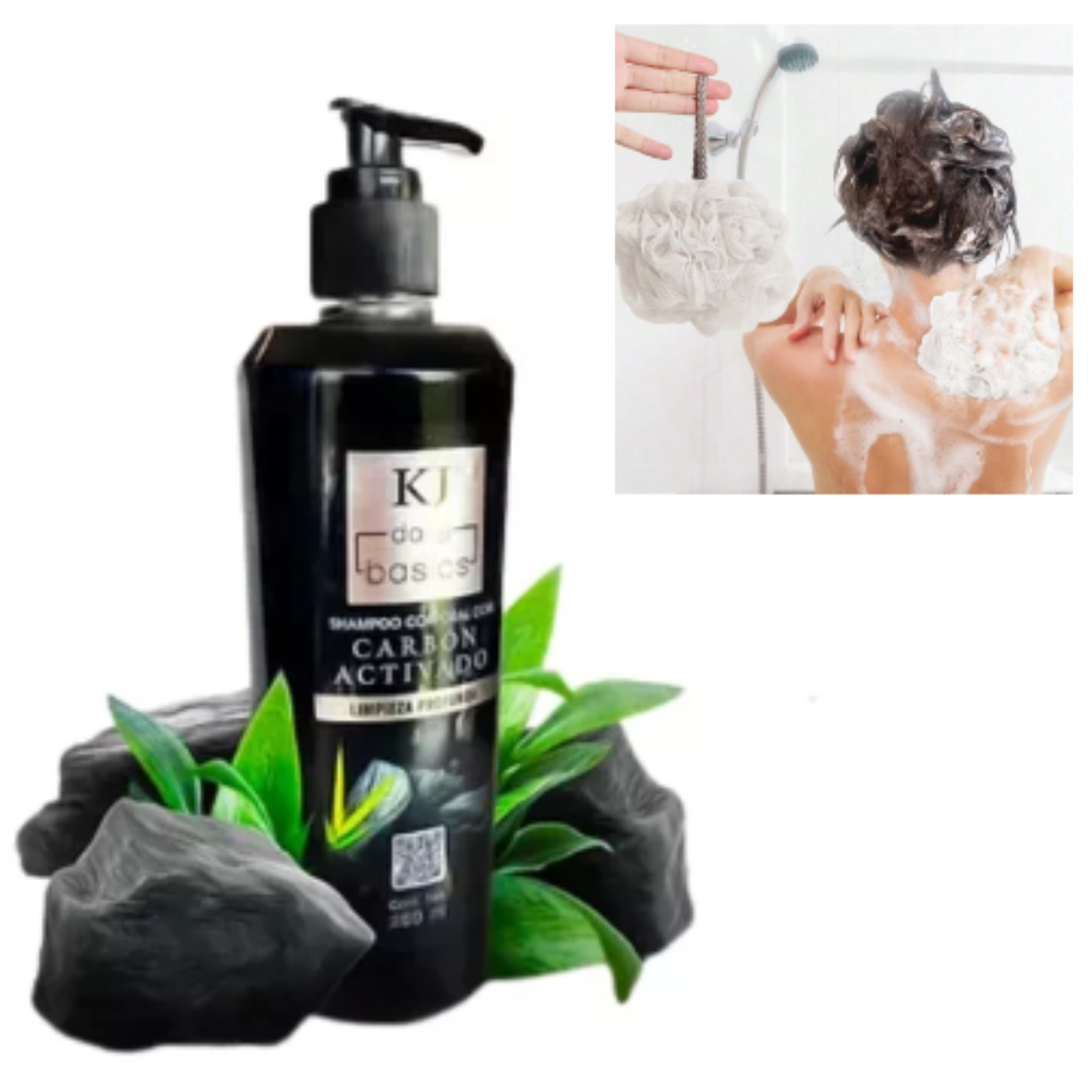 SHAMPOO CORPORAL CON CARBON ACTIVADO