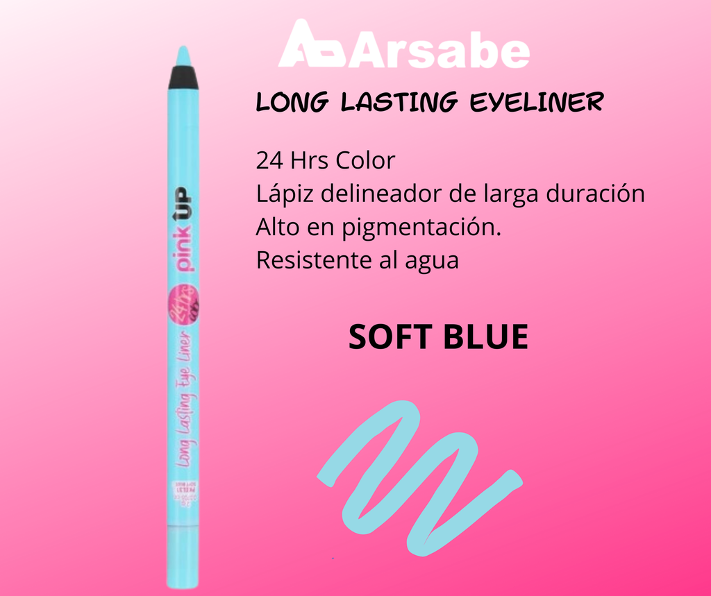 LONG LASTING EYE LINER 24HRS. EYE LINER  PINK UP SOFT BLUE 31