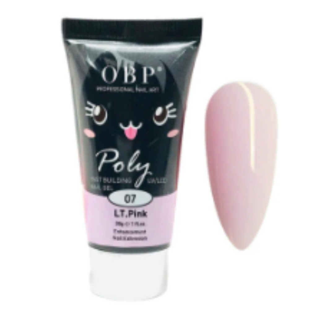 POLYGEL OBP 15 ML 07 LIGHT PINK