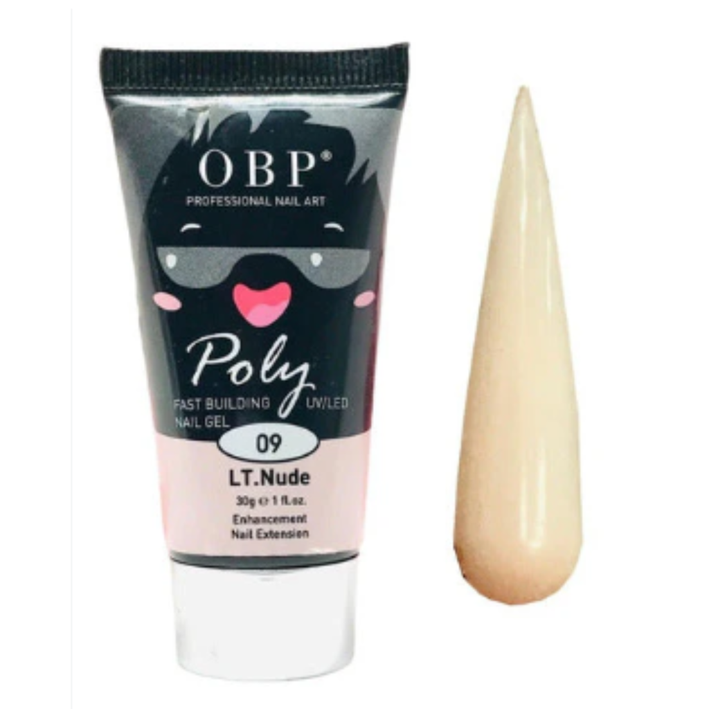 POLYGEL OBP 15ML 09 LT NUDE