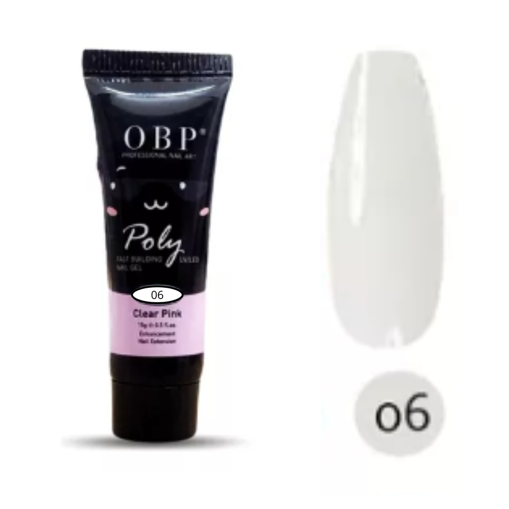 POLYGEL OBP 15 ML 06 BLANCO TRANSPARENTE