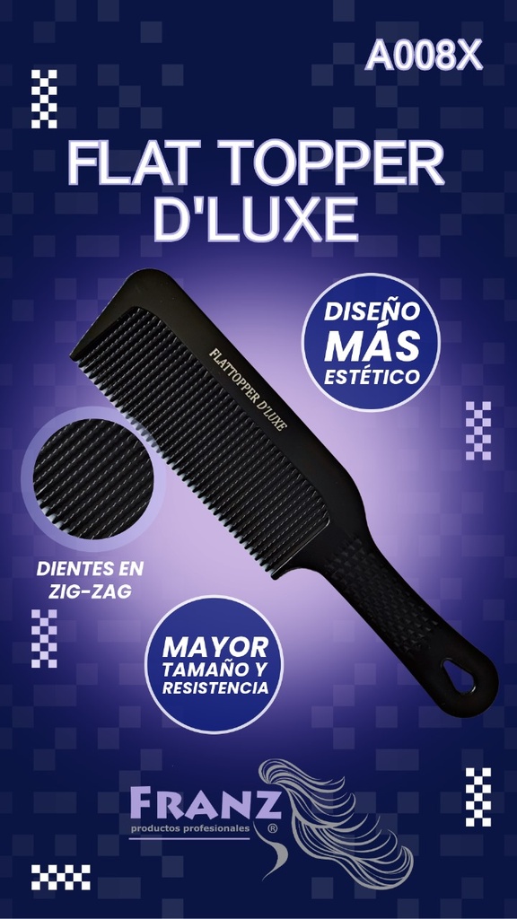 PEINE FLATTOPPER DLUXE FRANZ