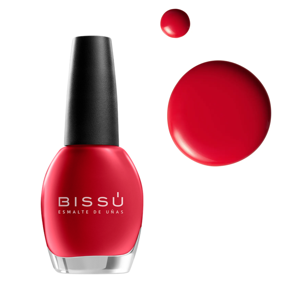 ESMALTE BISSU MINI #220 ROJO CLAVEL