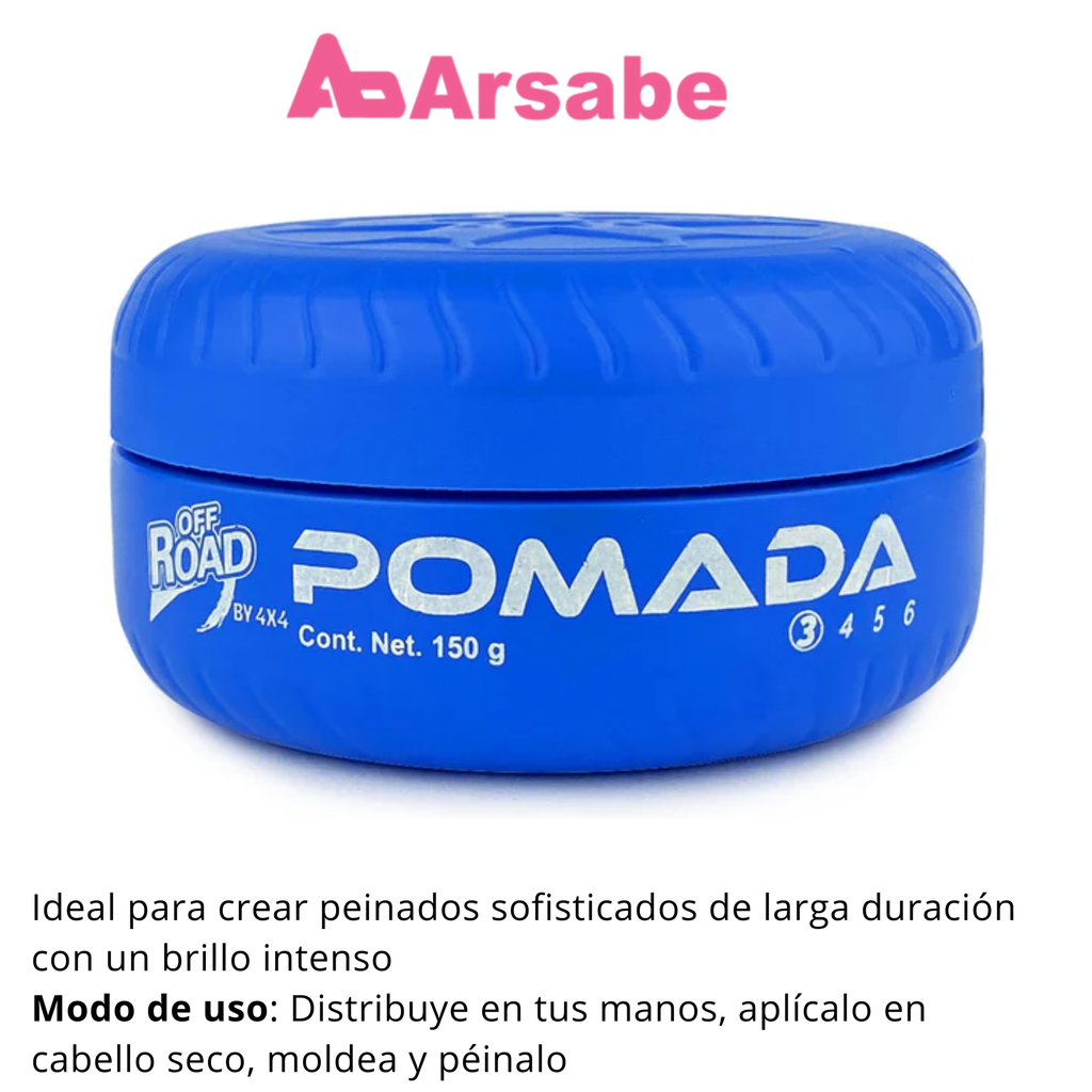 POMADA OFF ROAD AZUL 4X4 150G