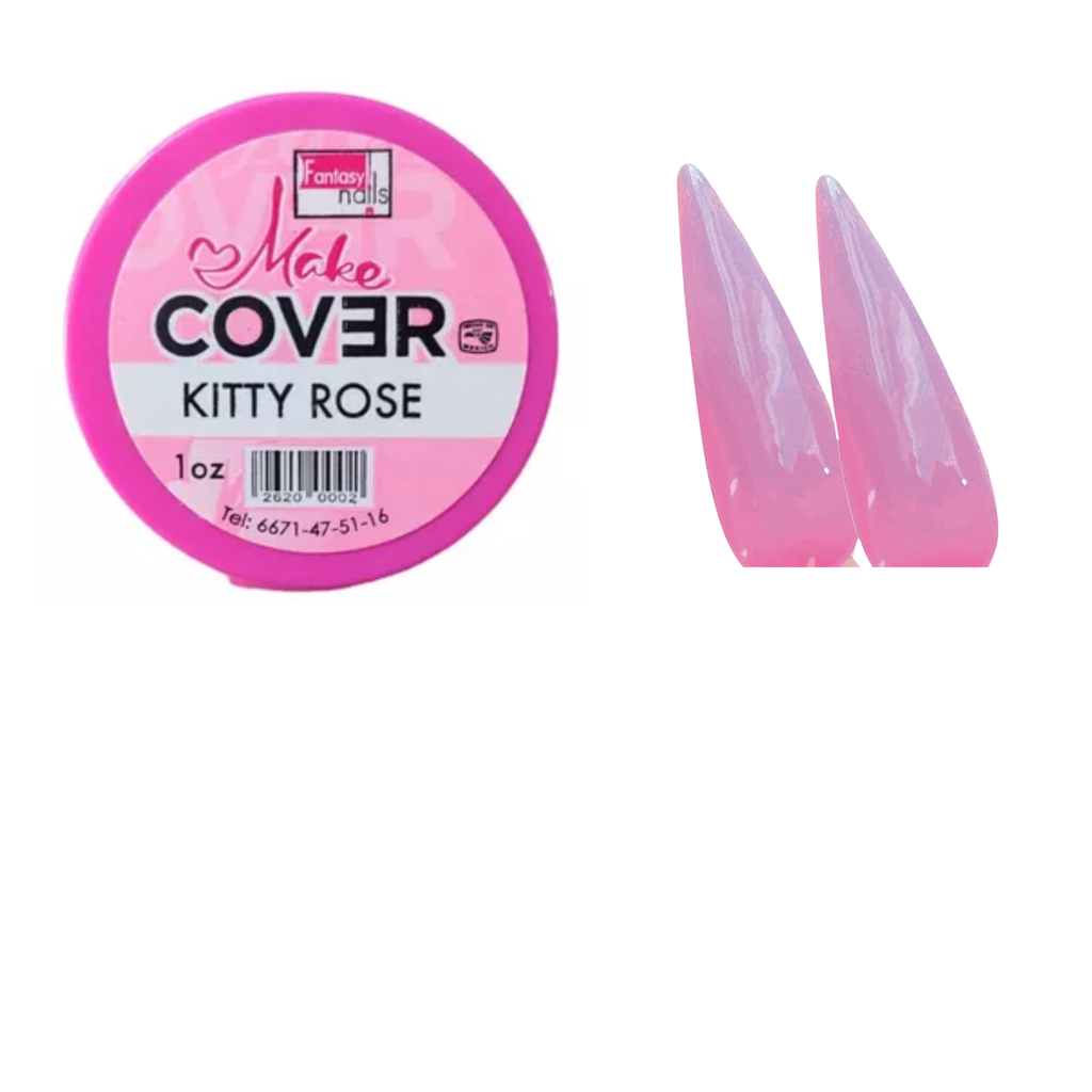 MAKE COVER KITTY ROSE 1 OZ FANTASY NAILS 26200